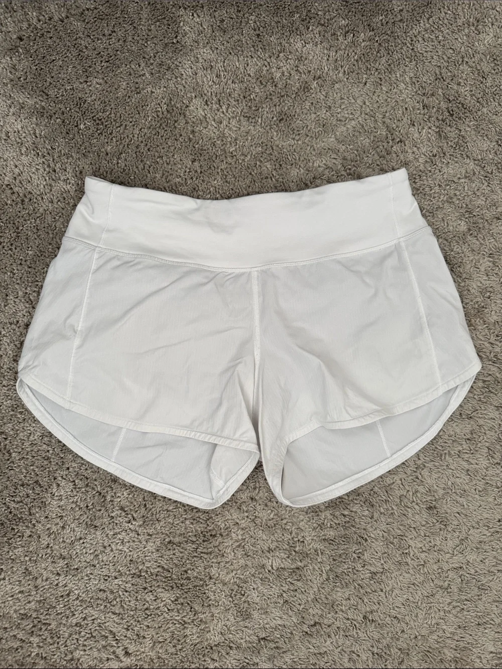 Lululemon Speed Up Shorts High Rise 2.5